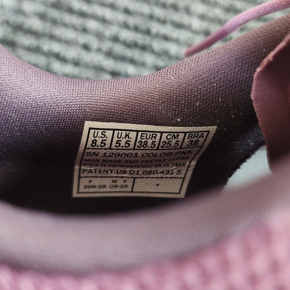 Skechers Womens Size 8.5 GoRun Elevate 2.0 Allaire SKX Pink Sneakers Air Cooled - Picture 11 of 12